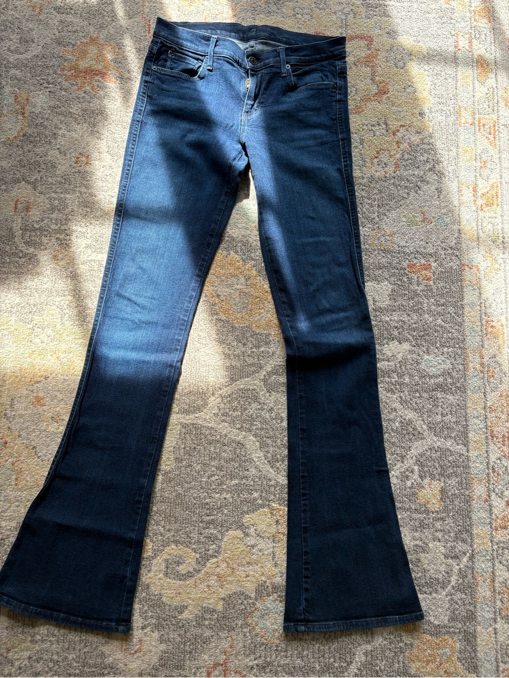 7 For All Mankind Kaylie Women's Dark bootcut Jeans 28 x 34
